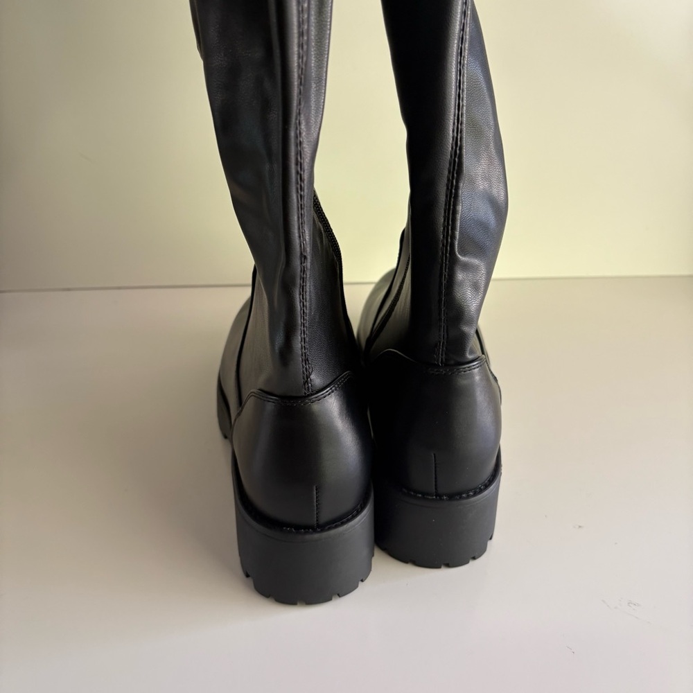 NIB Azalea Wang Eureva Over The Knee Boots Size 7.5 - Picture 7 of 9